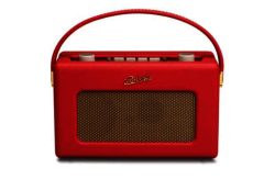 Roberts Revival Leather Radio - Red.